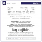 Smart Caps Zincup Çinko 60 Tablet - Görsel 3